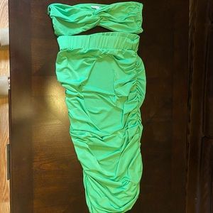 FASHIONNOVA TWO PIECE SKIRT SET